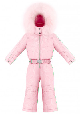 Kombinezon dziecięcy dziewczęcy Poivre Blanc W21-1030-BBGL / A Ski Overall-embo angel pink